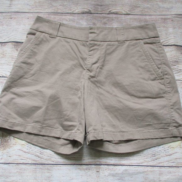 Sonoma Khaki Shorts Pockets Belt Loops Tan 4 - Picture 2 of 8